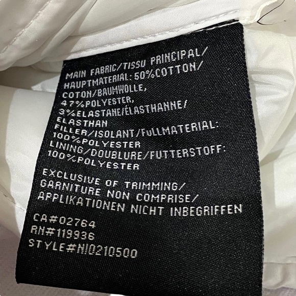 Nivo White Puffer Kelsey Vest Ribbed Quilted Women’s Size S Golf Outdoor - Picture 7 of 9